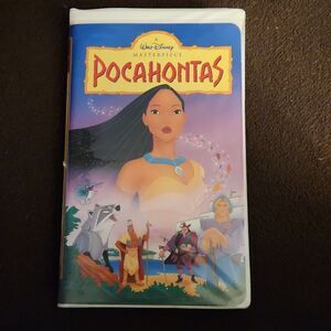 Walt Disney Masterpiece "Pocahontas" VHS home video tape, Collectible